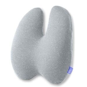 CUSHION LAB Extra Dense Lumbar Pillow - Patented Ergonomic Multi-Region Firm Bac